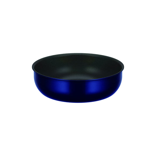 Thermos Removable Handle Gas Stove Deep Saute Pan 24cm Deep Blue KVE-024D