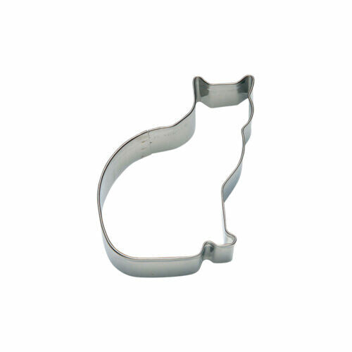 Tiger Crown Cat Cookie Cutter Sakura 18-8 Stainless Steel 1992