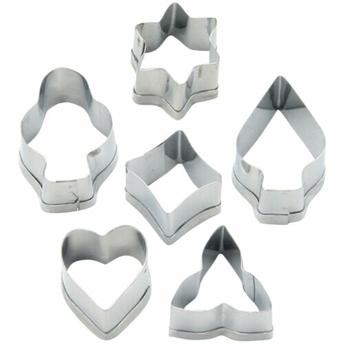 Tiger Crown Small Biscuit Cookie Cutter Set 6 Pieces 72