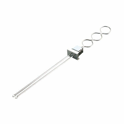 Tiger Crown Stainless Steel Double Prong BBQ Skewer Small 34.8cm 157