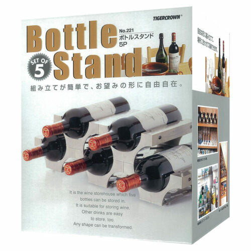 Tiger Crown Bottle Stand for 5 Bottles 221