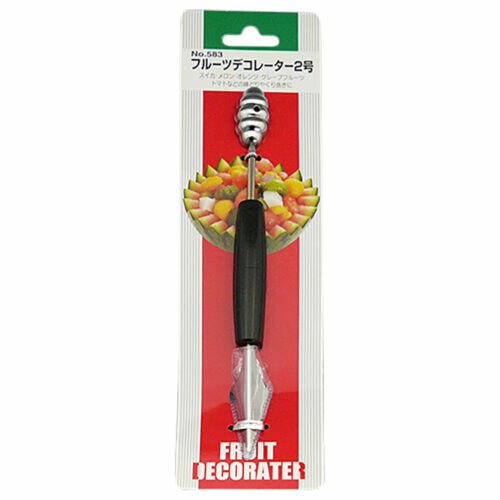 Tiger Crown Fruit Decorator Carving Tool No. 2 V-Cutter and Scoop 583