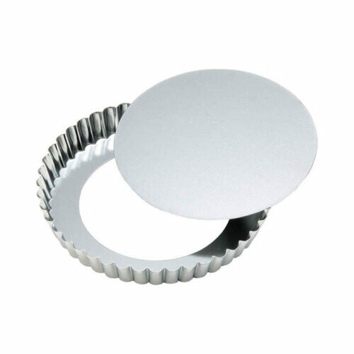Tiger Crown Round Tart Pan with Removable Bottom