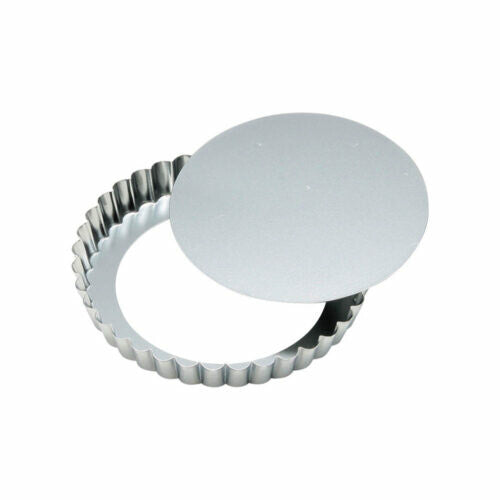 Tiger Crown Round Tart Pan with Removable Bottom
