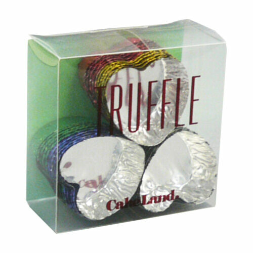 Tiger Crown Mini Heart Aluminum Foil Candy Cups 30 Pack 1141