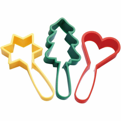 Tiger Crown Cookie Cutter Set with Handle 3 Piece 1145