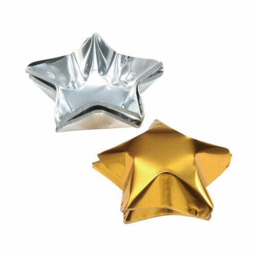 Tiger Crown Mini Star Aluminum Foil Candy Cups 40 Pack 1152