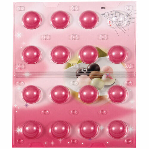 Tiger Crown Kirari Ball Chocolate Mold Clear PET 1191