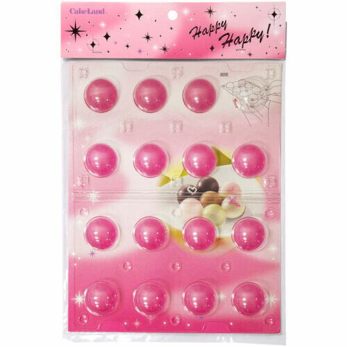 Tiger Crown Kirari Ball Chocolate Mold Clear PET 1191