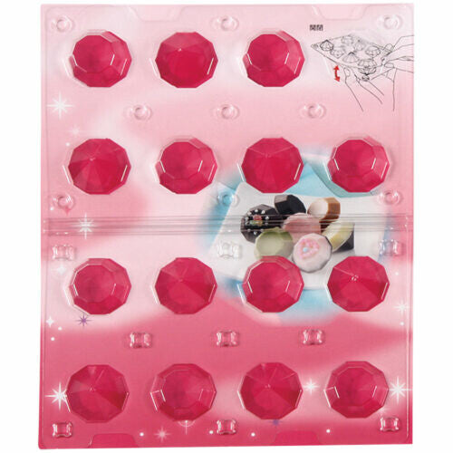 Tiger Crown Kirari Diamond Chocolate Mold Clear PET 1192
