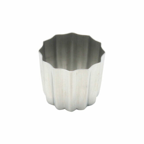 Tiger Crown Stainless Steel Fleur Canele Mold 1211