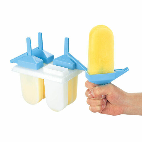 Tiger Crown Ice Pop Maker Popsicle Mold 4 Pieces 1536