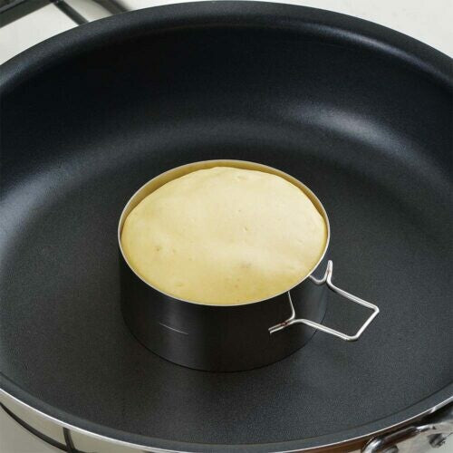 Tiger Crown Deep Round Pancake Ring Stainless Steel 1695