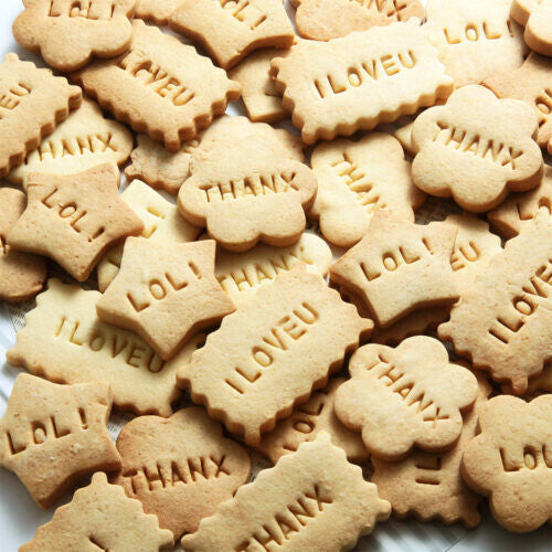 Tiger Crown Joint Cookie Stamp Only Hiragana Letter Set 1721