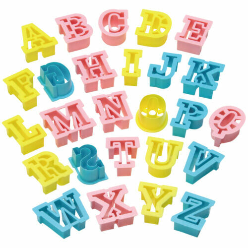 Tiger Crown Alphabet Cookie Cutter Set 26 Pieces 1733