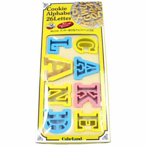 Tiger Crown Alphabet Cookie Cutter Set 26 Pieces 1733
