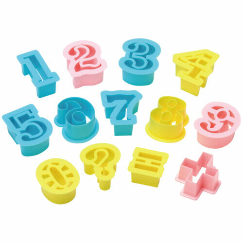 Tiger Crown Number Cookie Cutter Set 13 Pieces 1734