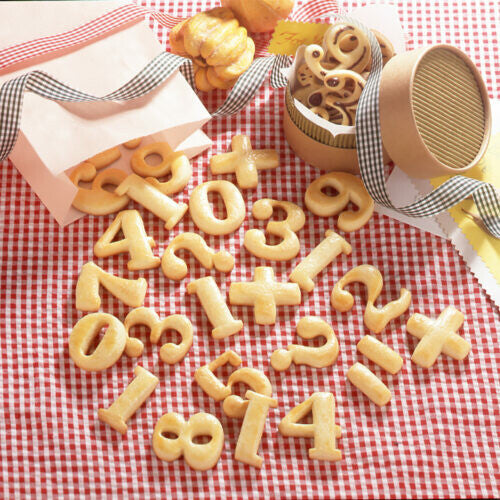 Tiger Crown Number Cookie Cutter Set 13 Pieces 1734