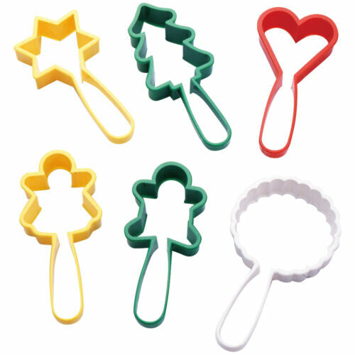 Tiger Crown Cookie Cutter Set with Handles 6 Pieces 1746