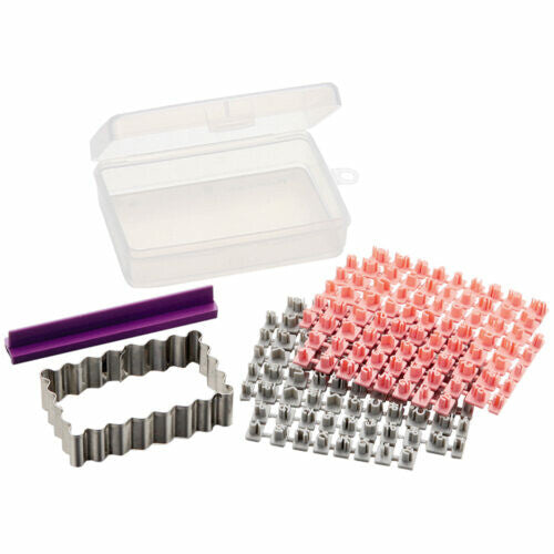 Tiger Crown Mini Cookie Stamp II Set with Case 1749