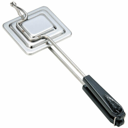 Tiger Crown Stovetop Snack Maker Sandwich Iron Square 1797