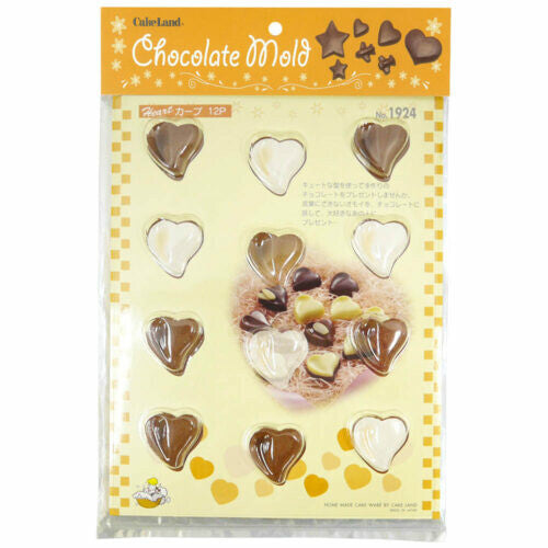 Tiger Crown Chocolate Mold Heart Curve 12 1924