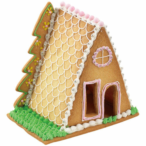 Tiger Crown House Triangle 3D Cookie Cutter Set 18-8 Stainless Steel 1955