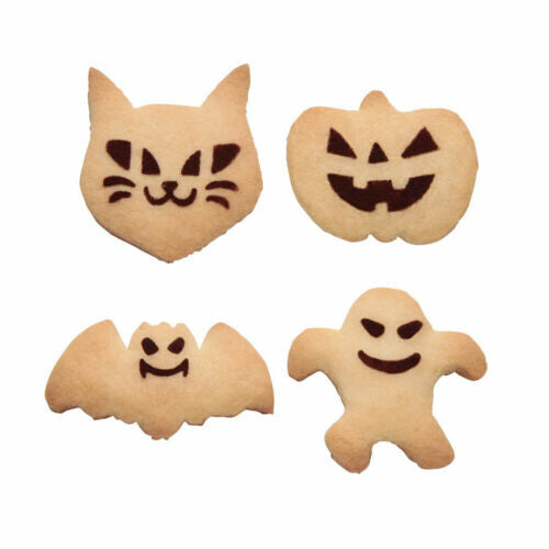 Tiger Crown Halloween Mini Stencil Set with Cookie Cutters 1978
