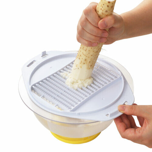 Tiger Crown Gorigori Bowl Set with Pestle and Grater 18cm Yellow 2012