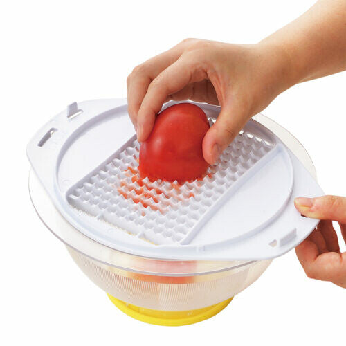 Tiger Crown Gorigori Bowl Set with Pestle and Grater 18cm Yellow 2012