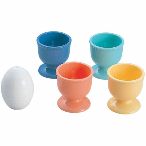 Tiger Crown Plastic Egg Cup Stand 4 Pack 2277