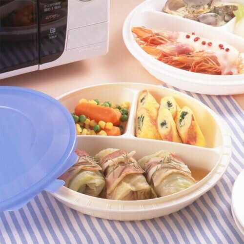 Tiger Crown Lunch Box and Food Storage Container Blue 2287