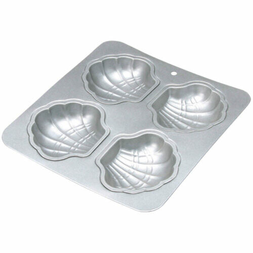 Tiger Crown Shell Cake Pan Madeleine Mold 4 Cavity 2329