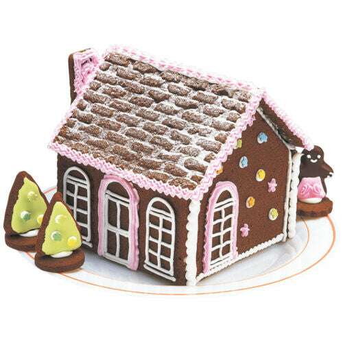 Tiger Crown Gingerbread House Cookie Cutter Set Victorian House 2330