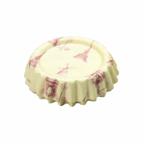 Tiger Crown Fleur Round Baking Cups Paper Medium 3472