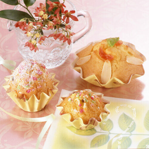 Tiger Crown Petit Fleur Flower Baking Cups Paper Large 3474