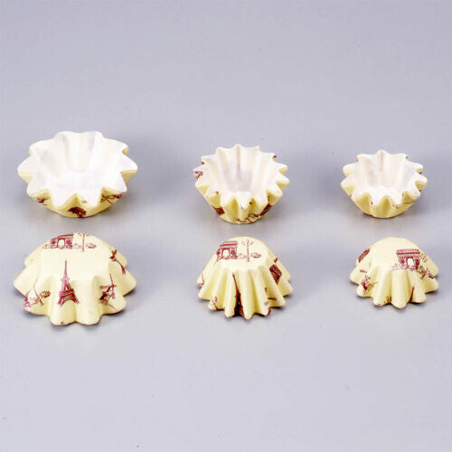 Tiger Crown Petit Fleur Flower Baking Cups