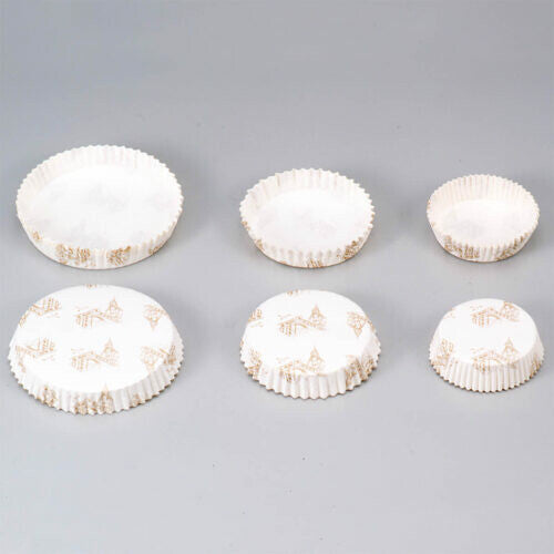 Tiger Crown Paper Madeleine Baking Cups