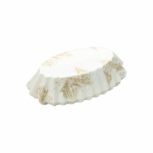 Tiger Crown Oval Paper Madeleine Baking Cups