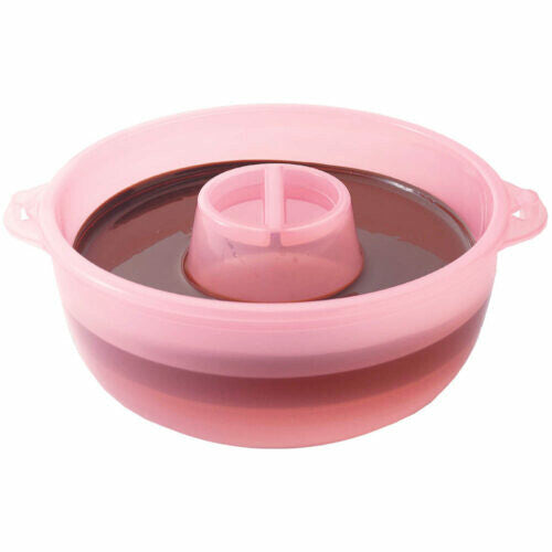 Tiger Crown Microwave Chocolate Fondue Pot with Forks 3554