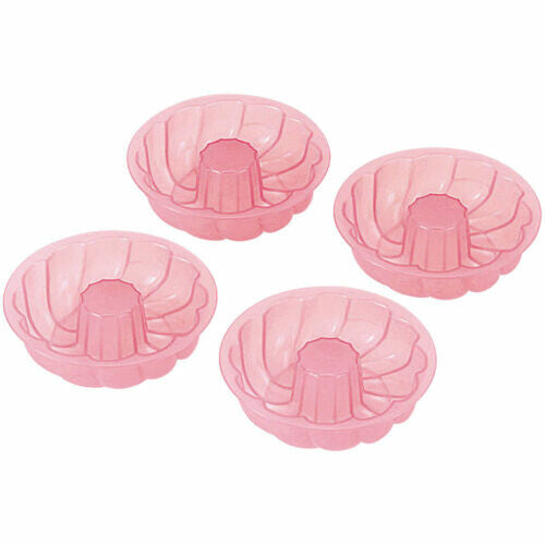 Tiger Crown Microwave Cruller Donut Mold 4 Pieces 3555