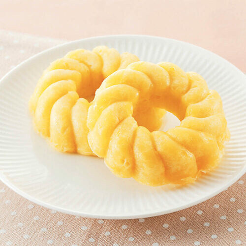 Tiger Crown Microwave Cruller Donut Mold 4 Pieces 3555