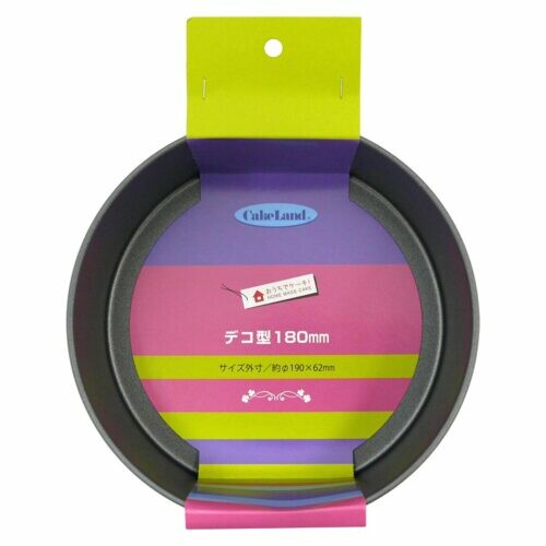 Tiger Crown G. Round Cake Pan Nonstick 180mm 3802