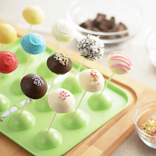 Tiger Crown G. Bonbon Pop Cake Pop Mold with Sticks 3814