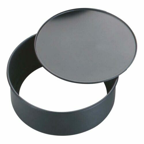 Tiger Crown Round Cake Pan with Removable Bottom 18cm Black 5059
