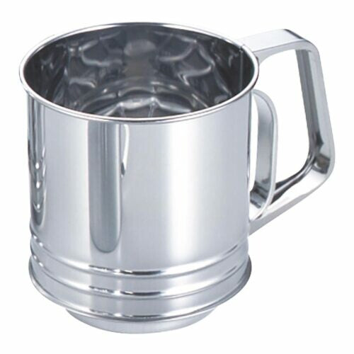 Tiger Crown Flour Sifter Small Stainless Steel 7203