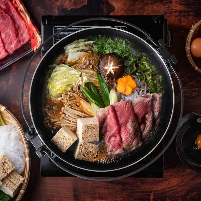 Wahei Freiz Nagomi Jouzen IH Compatible Sukiyaki Pot 26cm RB-3203