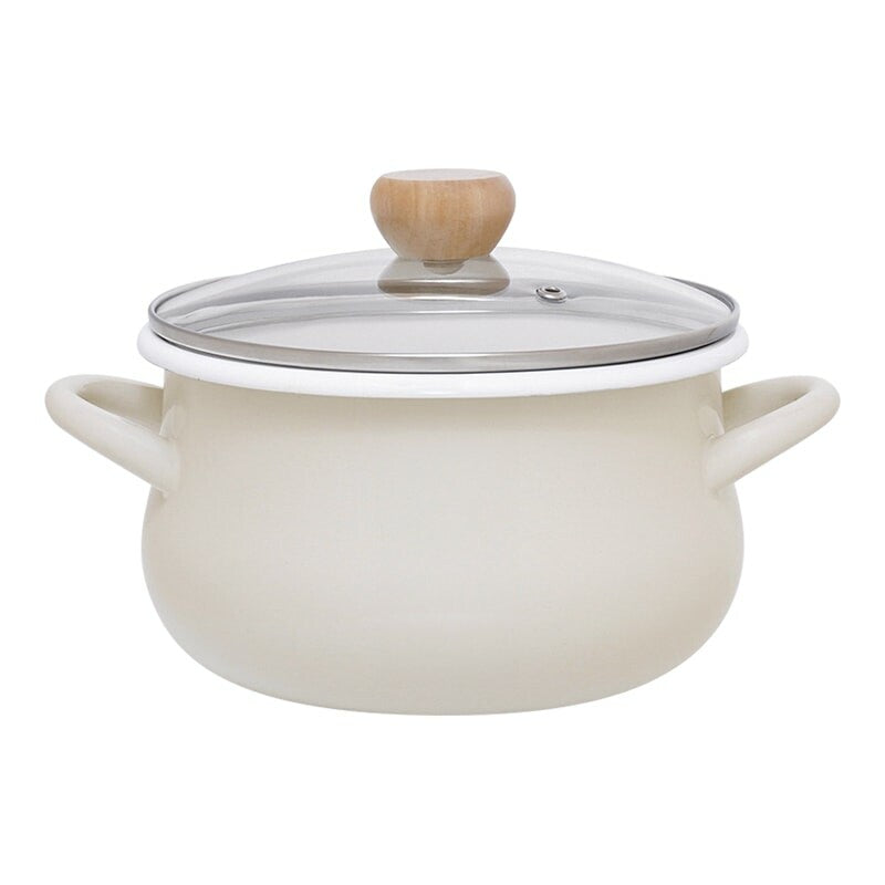 Wahei Freiz Stocook Induction Enamel Pot 20cm Gray RB-3247