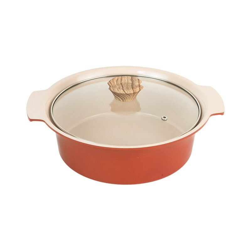 Wahei Freiz Arumonde Induction Tabletop Pot 24cm Red RB-3308