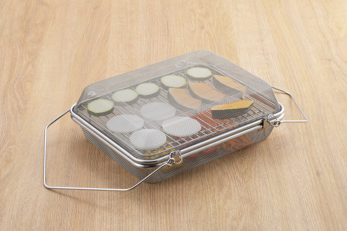 Yoshikawa Stainless Square Drying Rack 2-Tier YJ3860